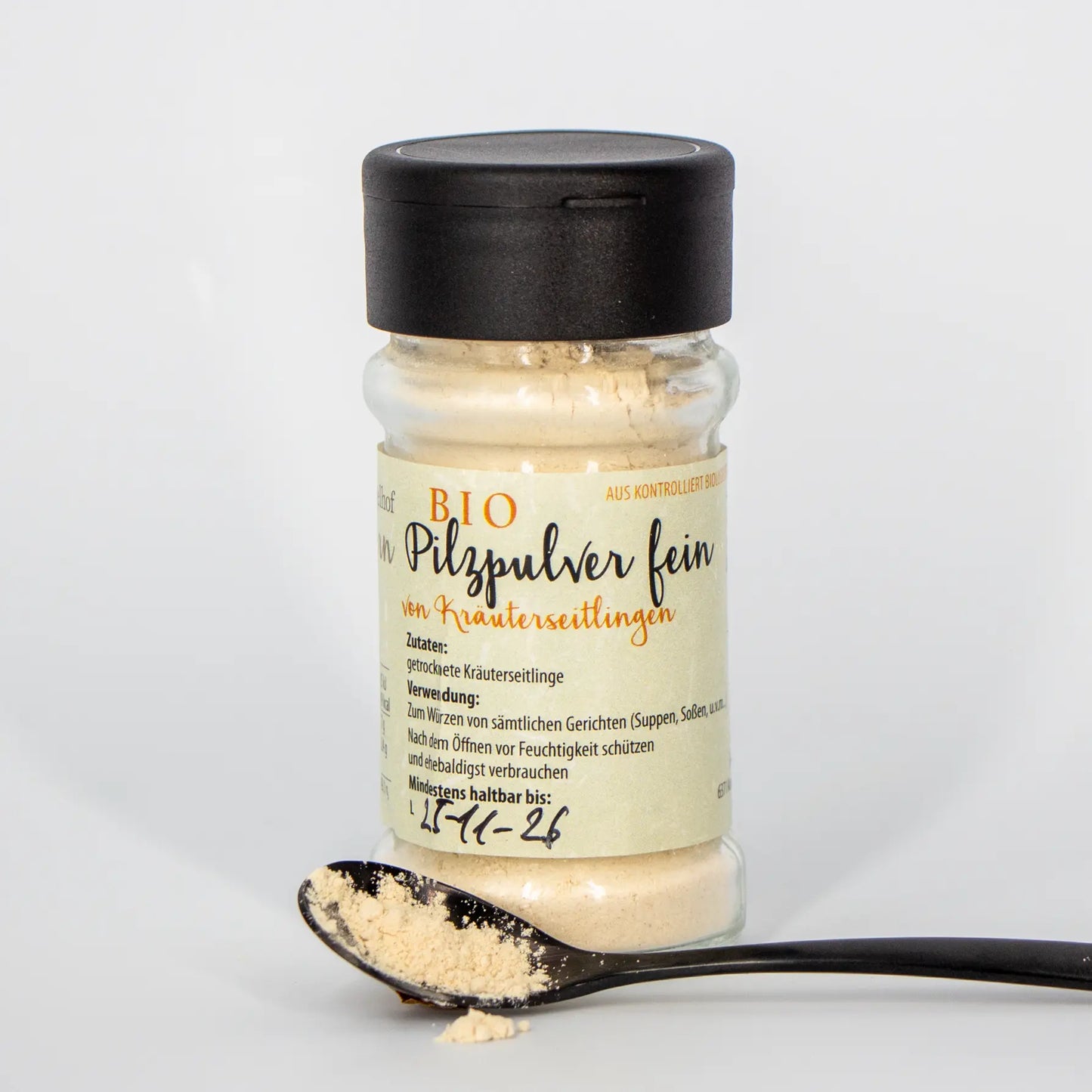 Bio Pilzpulver fein von Kräuterseitlingen