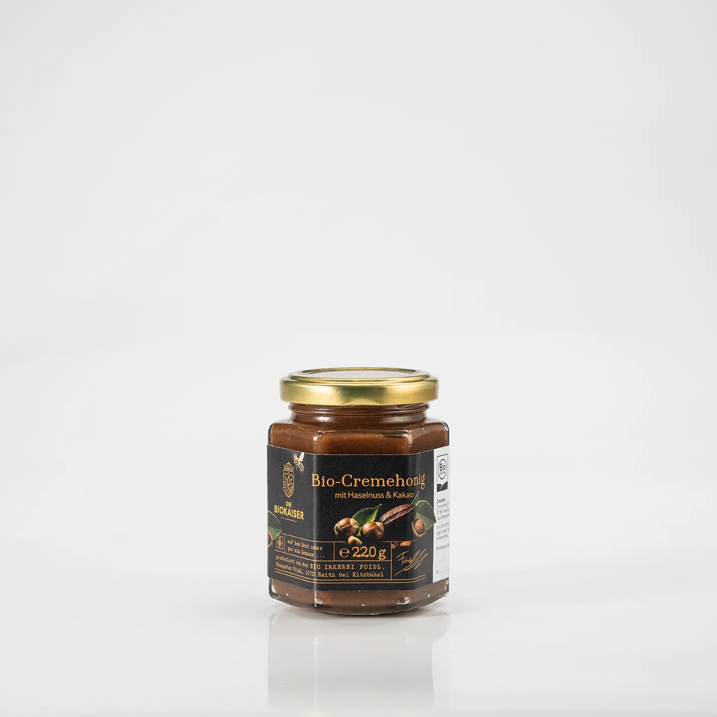 Bio Cremehonig mit Haselnuss & Kakao
