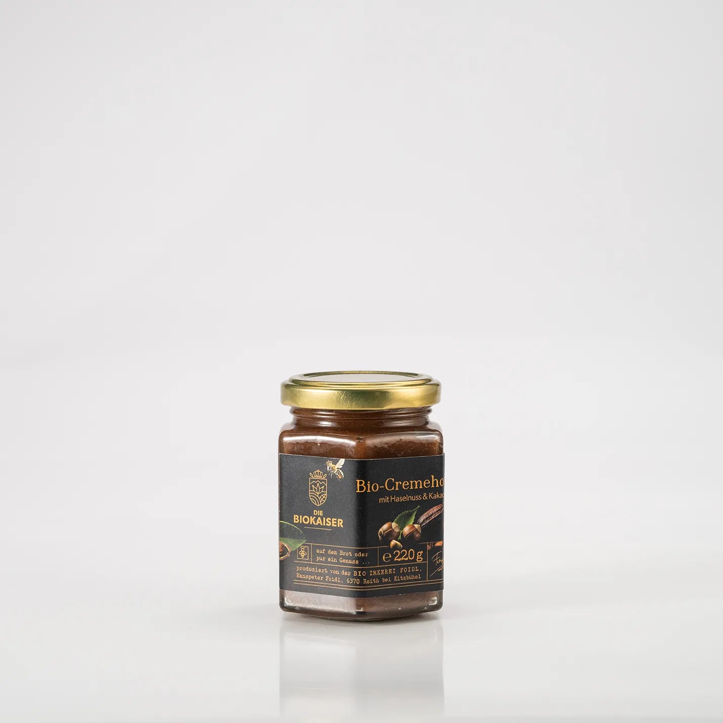 Bio Cremehonig mit Haselnuss & Kakao
