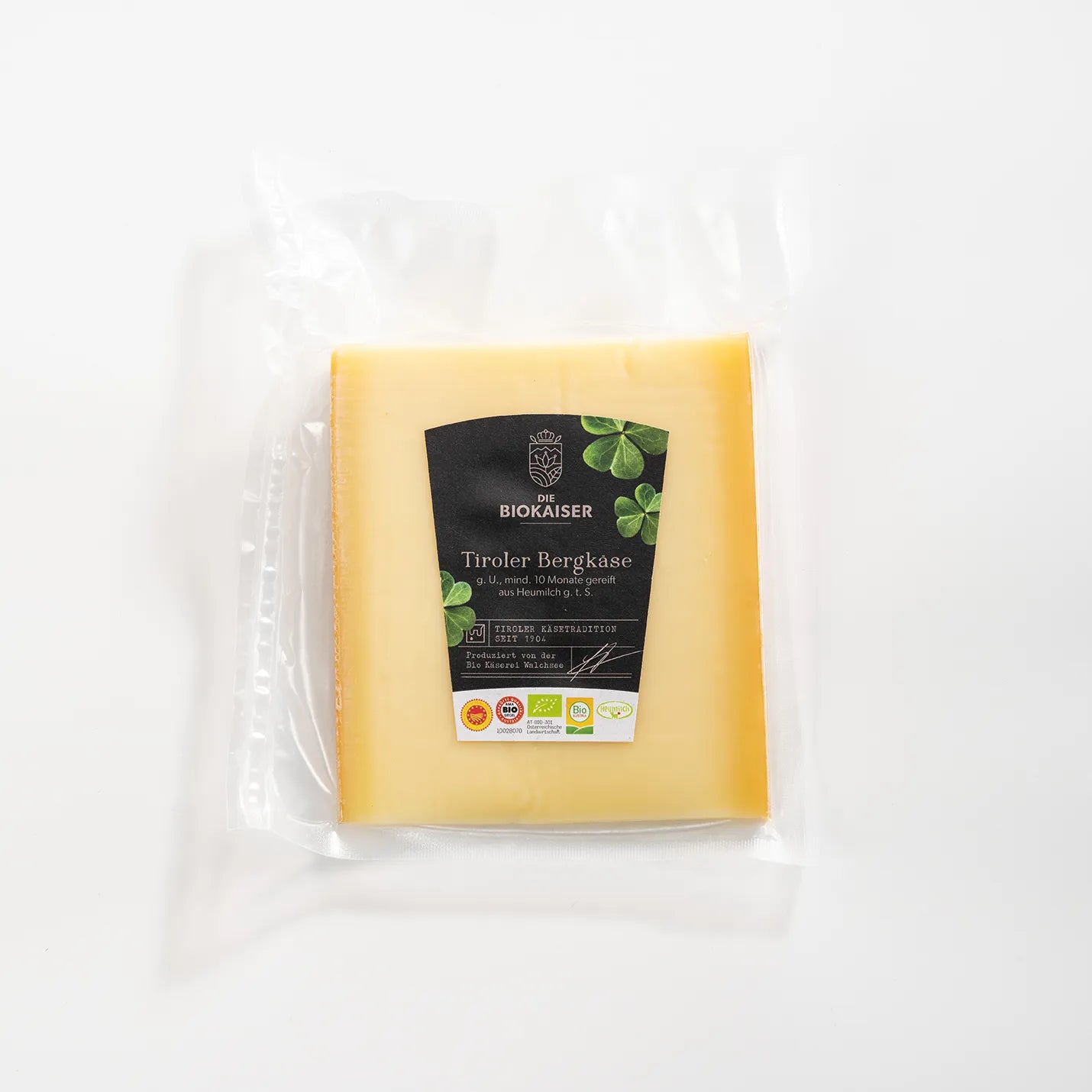 Tiroler Bio Bergkäse g.U. sehr würzig