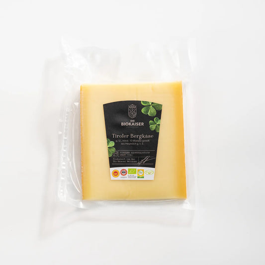 Tiroler Bio Bergkäse g.U. sehr würzig