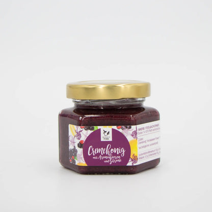Cremehonig mit Aroniabeeren und Zitrone
