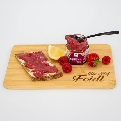 Cremehonig mit Früchten und Zitrone