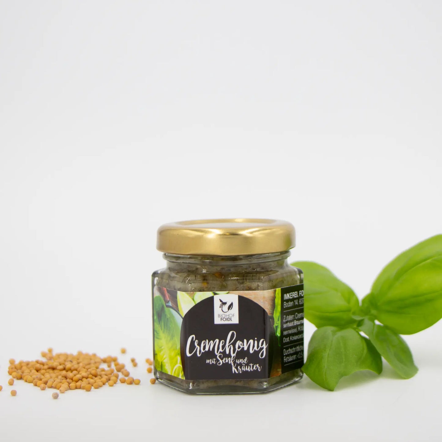 Cremehonig mit Kräuterauszüge